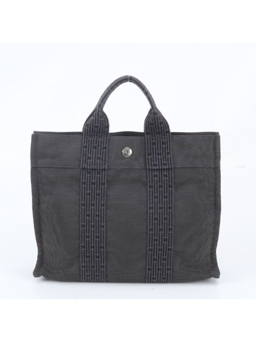 Hermes Her Line PM Tote Shoulder Business Document Gray